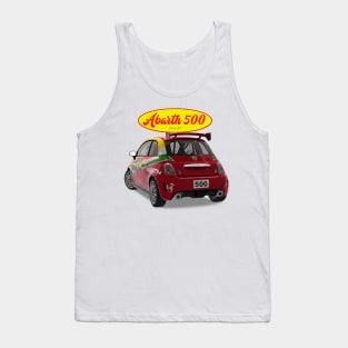 ABARTH 500 500 Back Tank Top